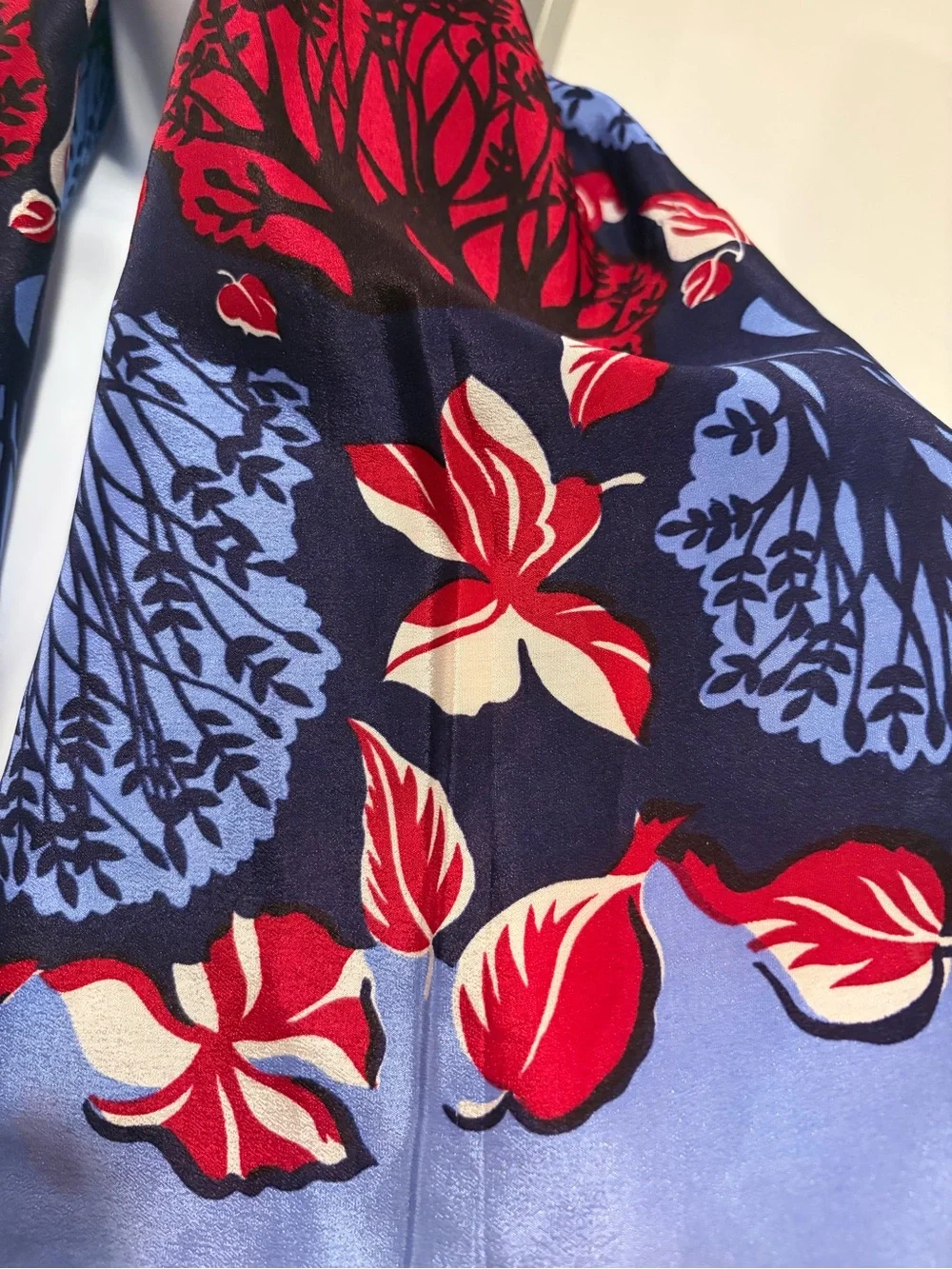 Vintage 1940s silk